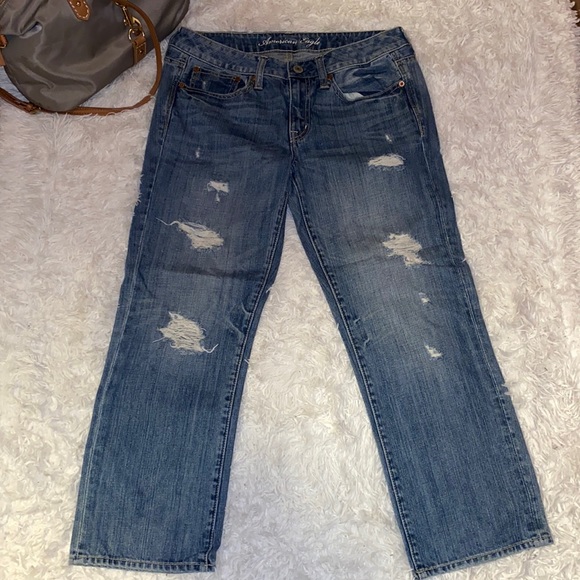 American Eagle Outfitters Denim - Women’s American Eagle Jeans Capri Style
